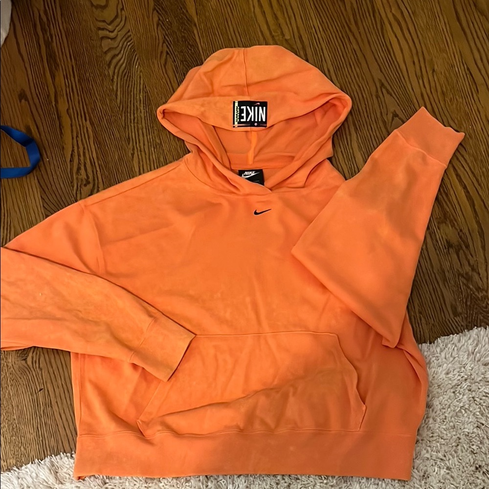 Nike Vibrant Orange Pullover Hoodie